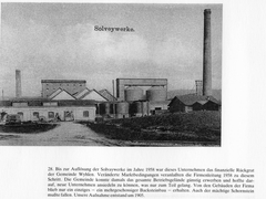 Solvay Fabrik um 1905