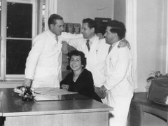 Solvay 1950er Armella Kraft und Kollegen