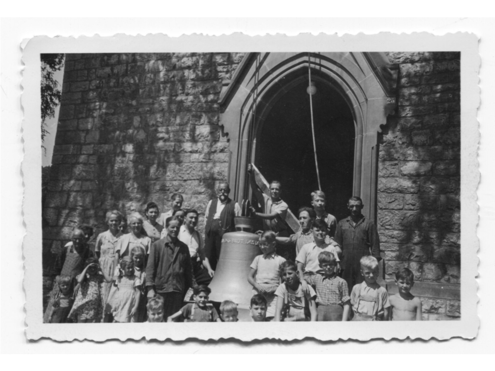 Glockenaufzug 1952 ev. Kirche Wyhlen
WyhlenGlocke1952_2