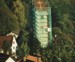 Eangelische Kirche Gre. Renovierung 1997