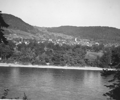 Grenzach vom Waldhaus 1938