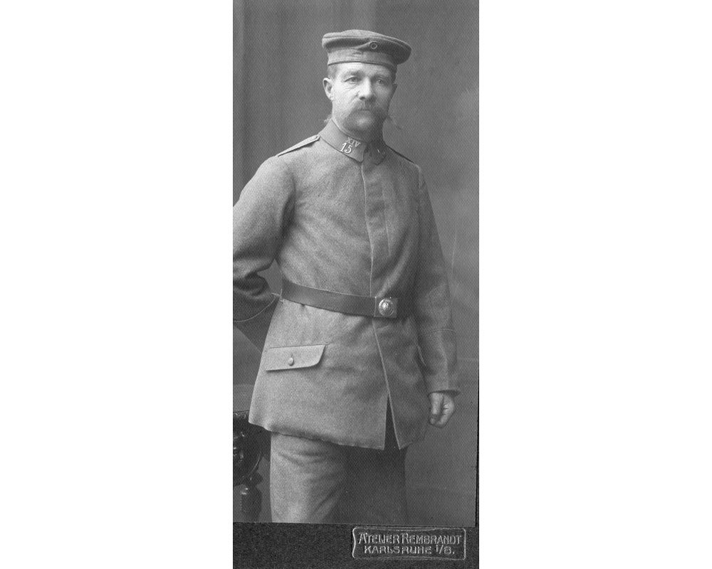 Ludwig Grether ca 1917 Regiment XIV 15
