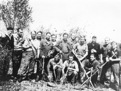 1945/47, Gefangene Deutsche Soldaten bei der Minensuche in Frankreich. Sind das Grenzacher?
Brender_036