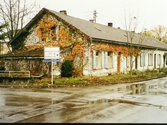 Solvay ehemalige Kantine, Abriss um 2000 wegen Bahnunterführung;    Ecke Kraftwerk- Solvaystrasse
Bild35