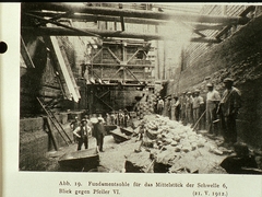 Kraftwerk Stauwehr  1912