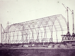 Kriegsluftschiffhalle Friedrichshafen"    gebaut von Eisenbau Wyhlen 1914