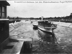 Schleuse beim Kraftwerk 1914
Kuechlin_029_50