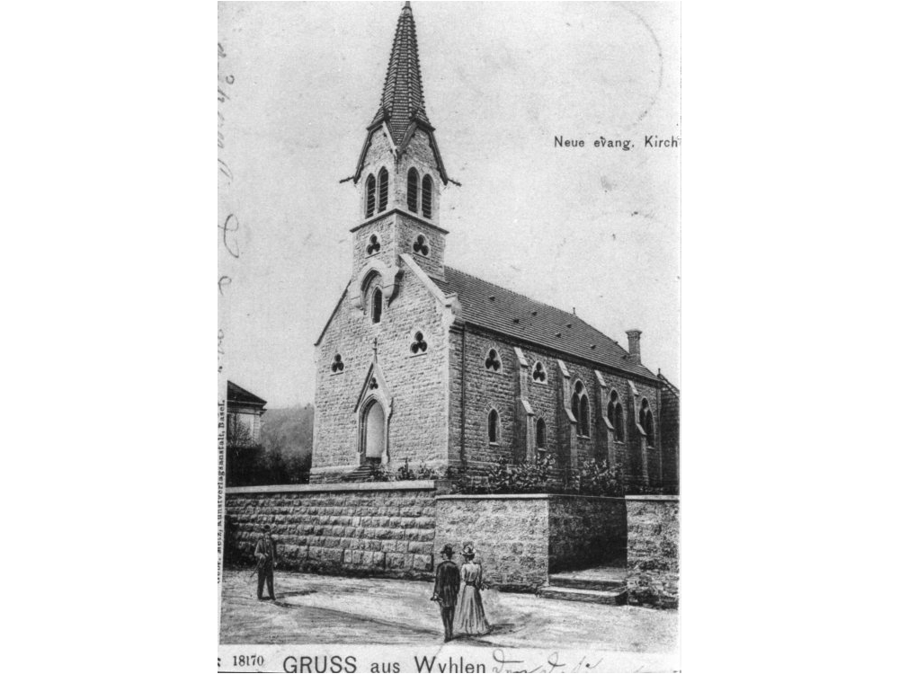 ev. Friedenskirche, erbaut 1902 ; erbaut für evangelische Arbeiter bei Solvay
Kuechlin_061_50