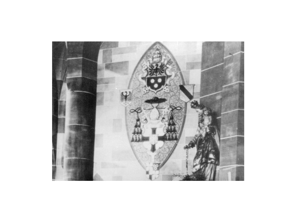 Wappenscheibe, vor der Renovation dann übermalt; kath. Kirche
Kuechlin_068_50