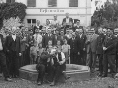 Richtfest (Aufrichtung) Zollhaus beim Bahnhof um 1938
Bild27