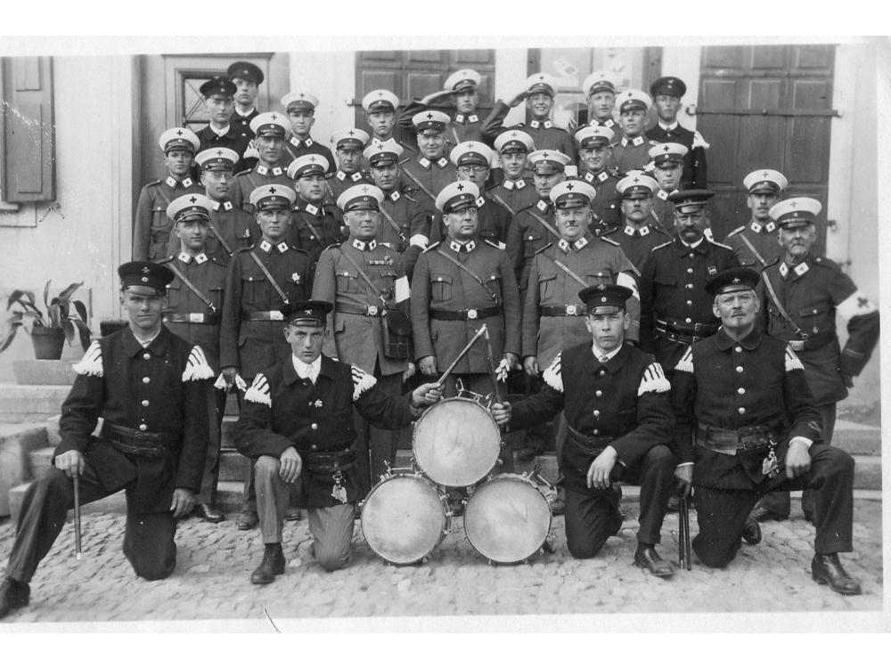 Tambourgruppe Feuerwehr Wyhlen, 1920er Jahre RK Wyhlen
Rhein_031