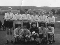 Jugendmannschaft Grenzach 1966; oben li-re: Voss, Kohles, Höhn, Sprissler, Schmidt, Richter; unten li-re Schiler, Maier, Willin, Mutschler, Grether
Bild13