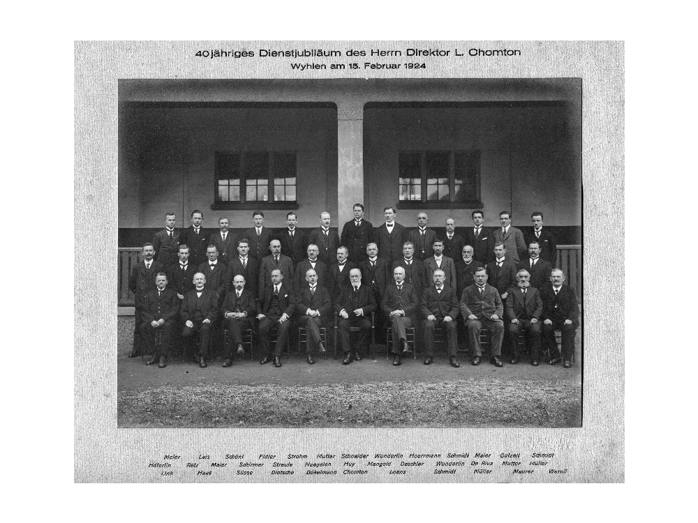 40 Jahre Chomton-Solvay 1924