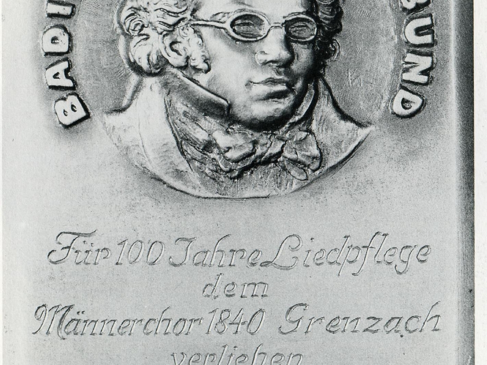 Schubert Plakette zum 110 jährigen Jubiläum
MChor_Medaille