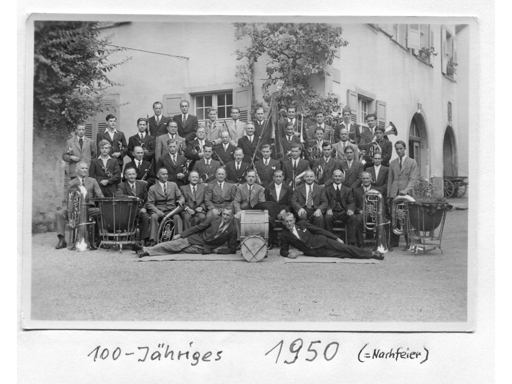 100-jährige Nachfeier 1950
MusikvereinWy_006